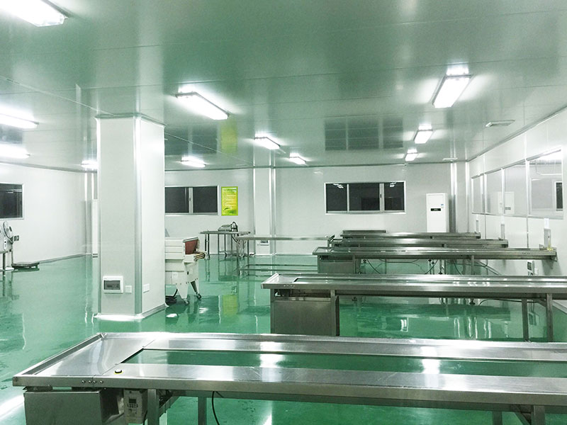 BG真人建设的符合洁净室要求的制药车间